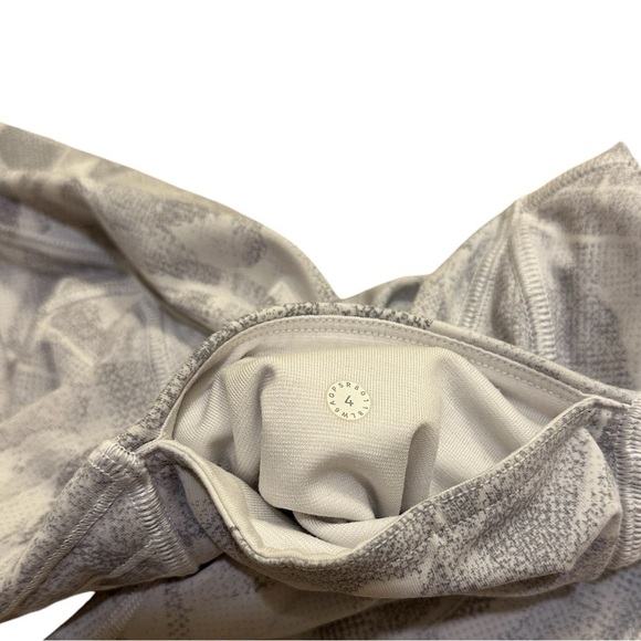 Lululemon Train Times 7/8 Pant *25" Jasmine White Multi / White Size 4 - Picture 10 of 14